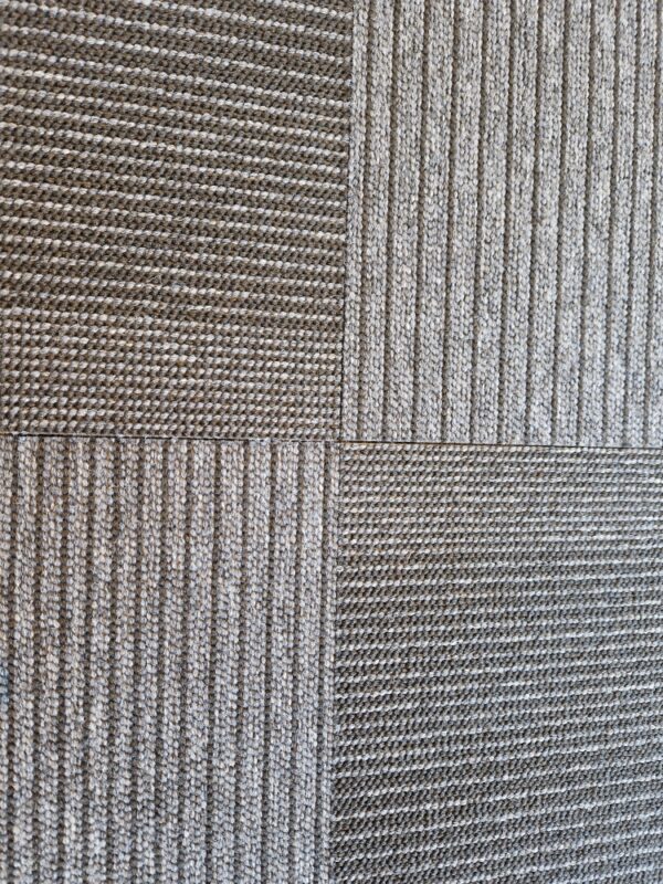 restpartij 34m2 tapijttegels straight forward grijs/zwart w1