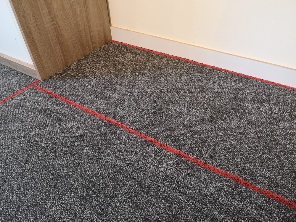 tapijttegels restpartij 13m² grijs