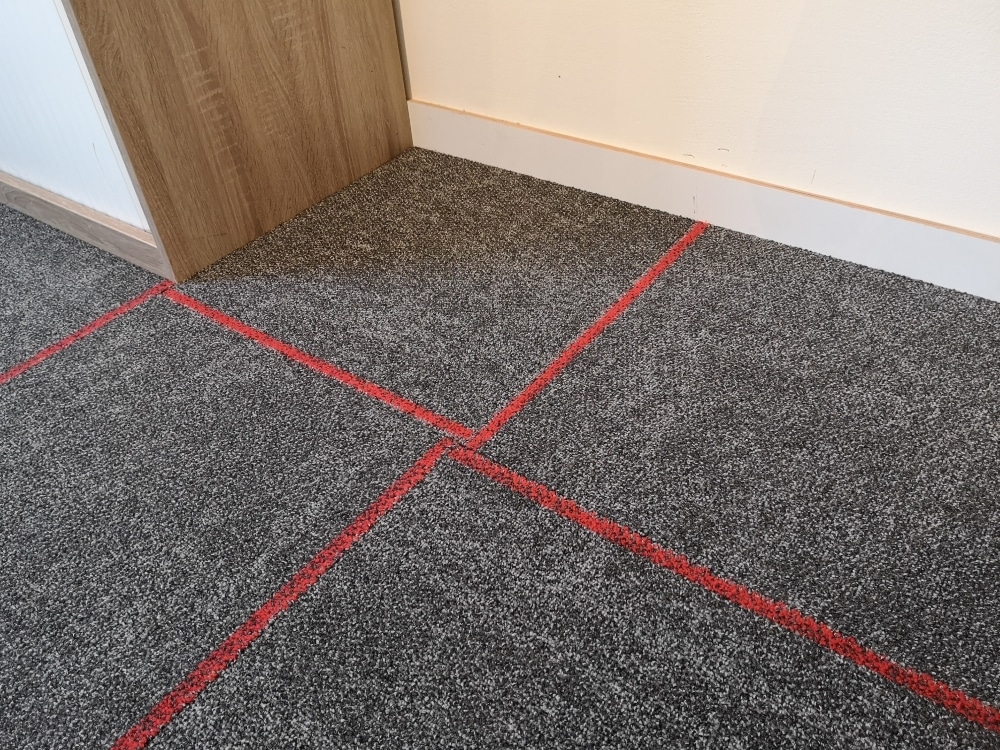 tapijttegels restpartij 13m² grijs