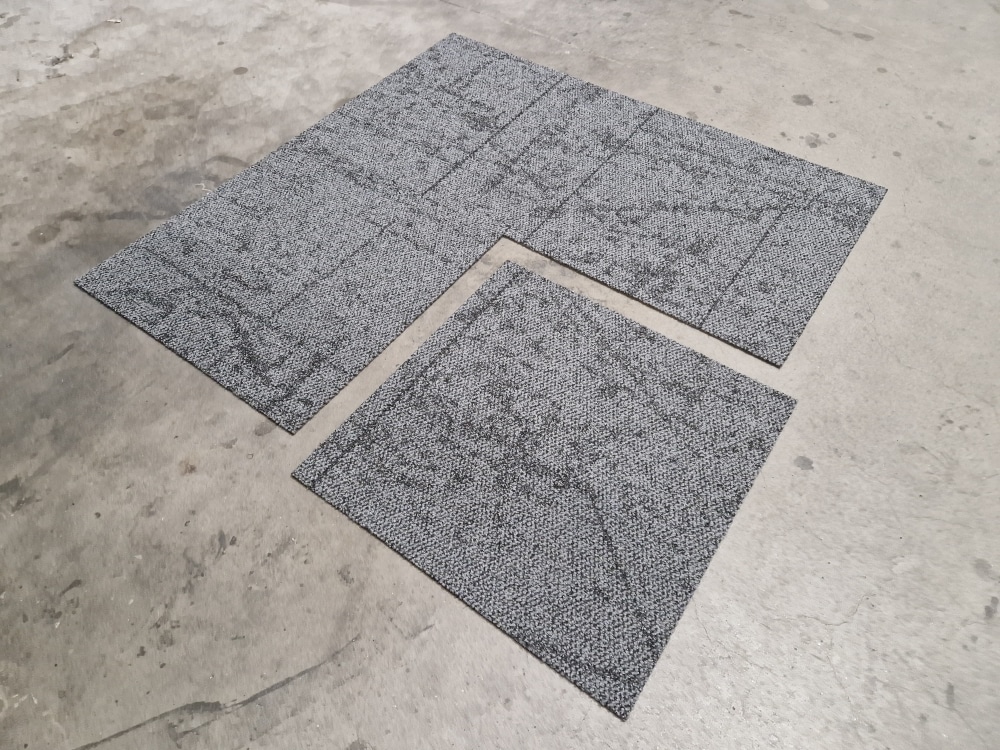 palletvoordeel 100m2 | tapijttegels antraciet