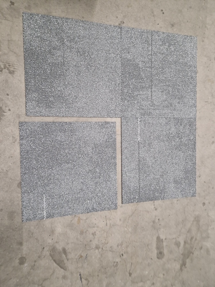 palletvoordeel 100m2 | tapijttegel grijs