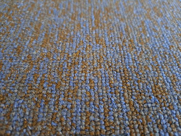 tapijttegel gebruikt re use b keus, blauw