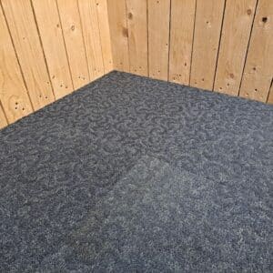 gebruikt tapijttegel reuse c, zwart met drukpunten 2422