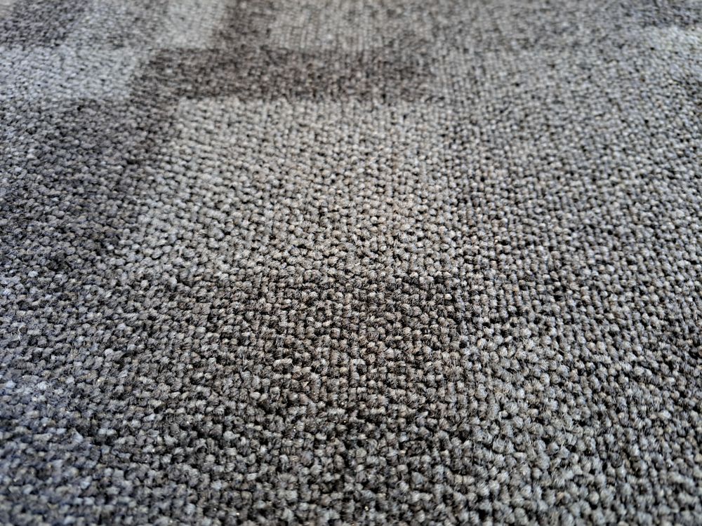 tapijttegel, gebruikt, b keus, zwart 2516