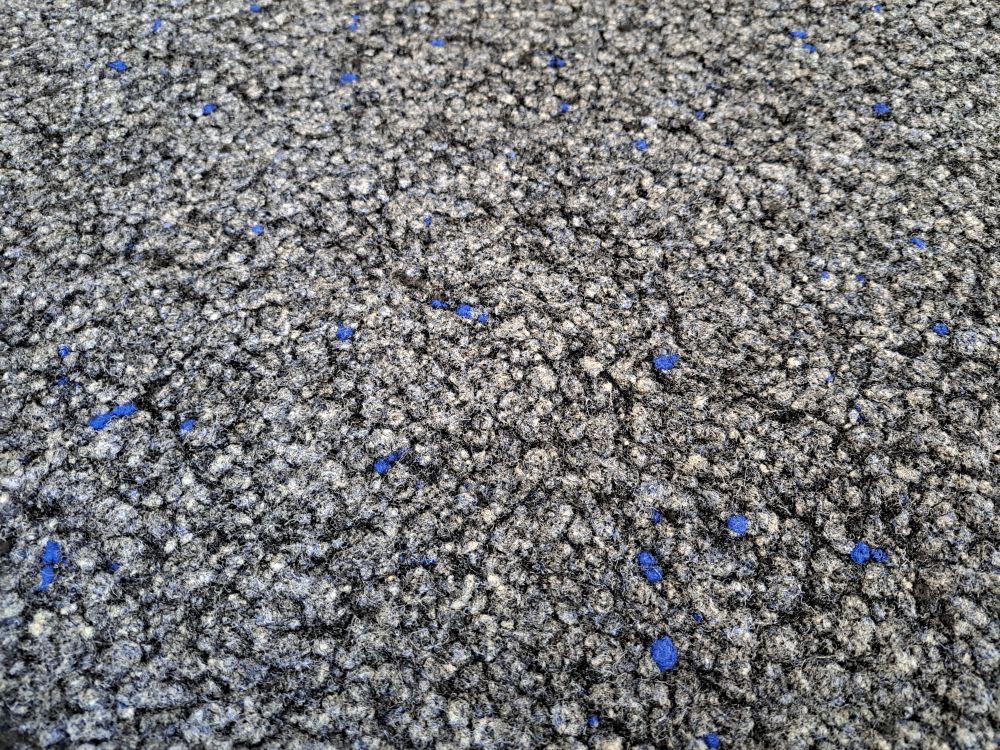 gebruikte tapijttegel b kwaliteit 2521 grijs/blauw