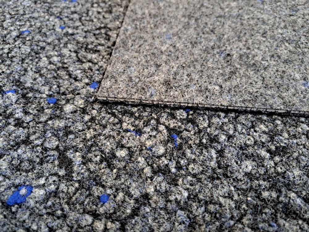 gebruikte tapijttegel b kwaliteit 2521 grijs/blauw